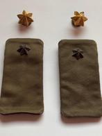 2 Schouder sets tweede LNT GVT & DT, Verzenden, Landmacht, Nederland, Kleding of Schoenen