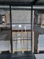 Stalen schuifdeur 235 x 100 3 vaks helder glas MP2, 80 tot 100 cm, 215 cm of meer, Binnendeur, Ophalen of Verzenden
