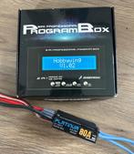 Hobbywing 80A + program box, Ophalen of Verzenden, Zo goed als nieuw, Overige typen, Helikopter