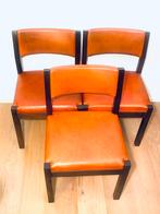 Set van 3 Martin Visser stoelen wengé 't Spectrum Nederland, Gebruikt, Ophalen of Verzenden, Hout, Drie
