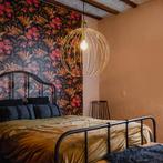 60cm gouden hanglamp, Ophalen of Verzenden, Zo goed als nieuw