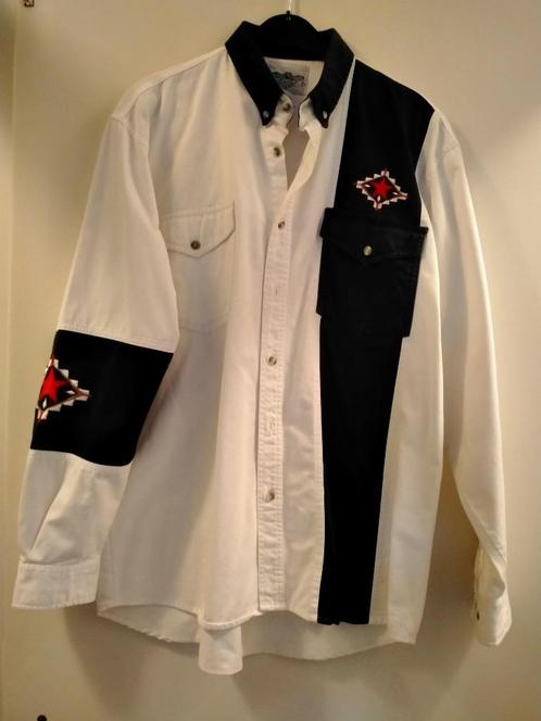 Westernshirt / Westernbloes / Western overhemd , Dieren en Toebehoren, Paardrijkleding, Zo goed als nieuw, Heren, Bovenkleding