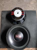 BUMPER 12 inch woofers 600 watt high fidelity loudspeakers, Ophalen of Verzenden, Zo goed als nieuw