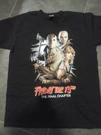 Friday the 13th 'The Final Chapter', Maat 48/50 (M), Zwart, Nieuw, Ophalen of Verzenden