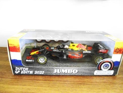 Raceauto formule 1 Max Verstappen dutch gp editie 2021, Hobby en Vrije tijd, Modelauto's | 1:24, Nieuw, Overige typen, Bburago