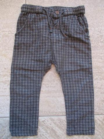 Nette lange broek grijs geblokt maat 86 H&M beschikbaar voor biedingen