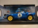 Lancia Stratos HF Monte Carlo blue Solido metal 1:18 KRD, Ophalen of Verzenden, Zo goed als nieuw, Auto, Solido