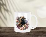 Bullmastiff Mok, Verzenden, Nieuw, Overige stijlen, Kop(pen) en/of Schotel(s)