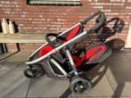 Phil & Teds duowagen, Kinderen en Baby's, Kinderwagens en Combinaties, Overige merken, Kinderwagen, Gebruikt, Verstelbare duwstang