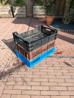 Kratten 60x40 stapelbaar kunststof, Doe-het-zelf en Verbouw, Gebruikt, 40 tot 60 cm, 50 tot 75 cm, Minder dan 35 cm