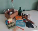 Leuk lot oude Franse apotheek medicijnspullen, Antiek en Kunst, Ophalen of Verzenden