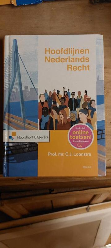 Hoofdlijnen Nederlands Recht - Loonstra beschikbaar voor biedingen