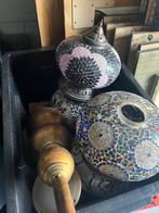 Mozaïek Lampen, Ophalen of Verzenden, Gebruikt, Glas, Minder dan 100 cm