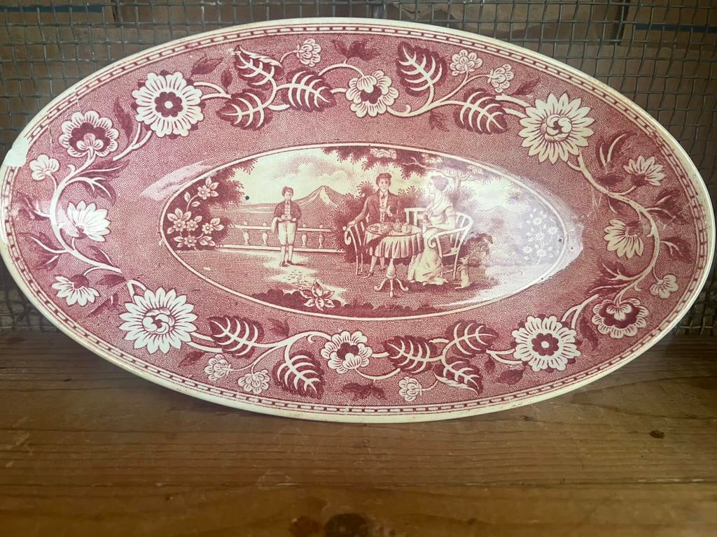 Societe ceramique Maestricht schaal, Antiek en Kunst, Ophalen