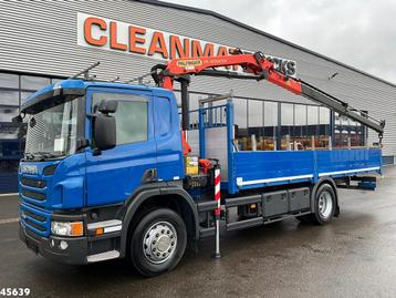 Scania P 280 Euro 6 Palfinger 12 Tonmeter laadkraan beschikbaar voor biedingen