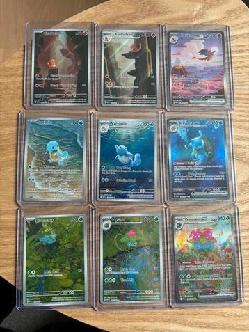 151 starter set compleet (engels) Charizard EX 151 beschikbaar voor biedingen
