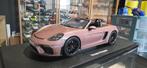 PORCHE 718 SPYDER - FROZEN BERRY METALLIC 1/18 Gt-Spirit, Ophalen of Verzenden, Nieuw, Auto, Overige merken