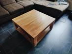 Salontafel massief eiken., Huis en Inrichting, Tafels | Salontafels, Ophalen, Gebruikt, 100 tot 150 cm, 50 tot 100 cm