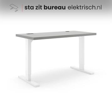 10x Linoleum Zit-sta bureau 138x68 cm! Grijs! Incl. BTW! beschikbaar voor biedingen