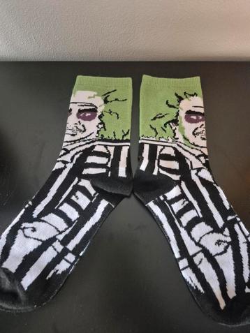 Nieuwe Beetlejuice Sokken - One Size beschikbaar voor biedingen
