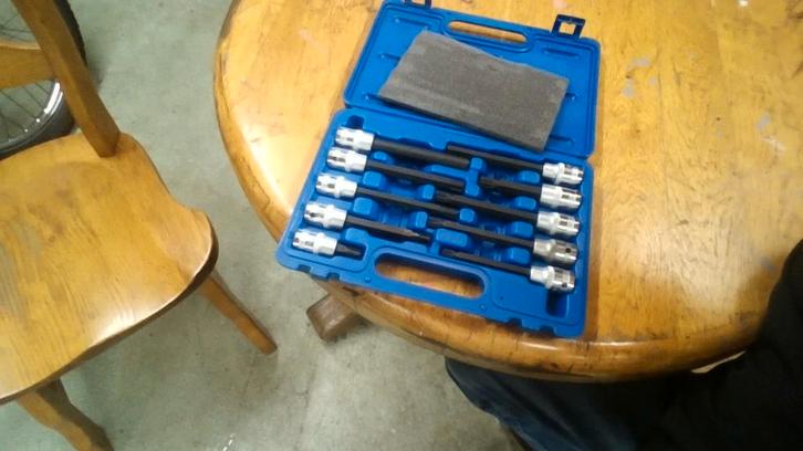 Cilinderkop doppen set Sonic, Auto diversen, Autogereedschap, Zo goed als nieuw, Ophalen of Verzenden