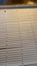 Jaloezieën hout wit 120 breed, Ophalen, Gebruikt, 100 tot 150 cm, Wit
