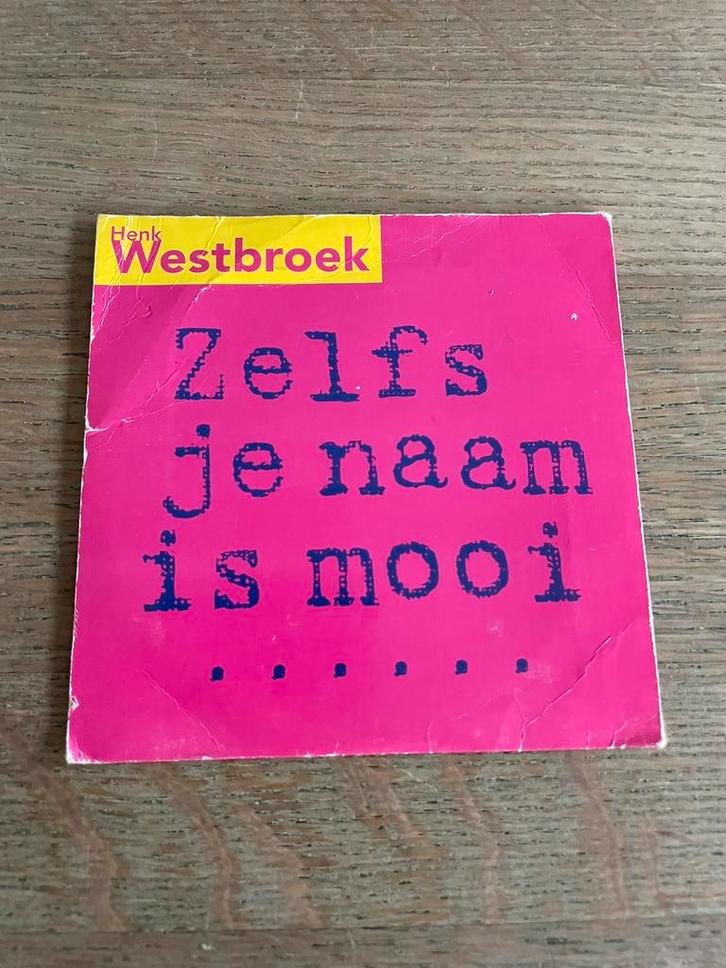 Henk Westbroek CD ‘Zelfs je naam is mooi’, Cd's en Dvd's, Cd's | Nederlandstalig, Zo goed als nieuw, Ophalen of Verzenden
