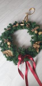 Grote deurkrans van kunst. Diameter 45 cm, Huis en Inrichting, Woonaccessoires | Kransen, Ophalen of Verzenden, Zo goed als nieuw