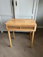 Kinderbureautje hout webbing, Huis en Inrichting, Tafels | Sidetables, Ophalen, Gebruikt, 50 tot 100 cm, 25 tot 50 cm