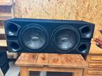 Dubbele Axton Subwoofer 12” 300W 4 ohm, Auto diversen, Ophalen, Gebruikt