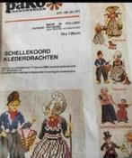 BORDUURPATROON PAKO KLEDERDRACHTEN+ MEER, Verzenden, Zo goed als nieuw, Handborduren, Patroon