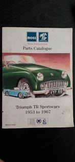 Triumph TR Sportscars Onderdelen Catalogus 1953-1967, Boeken, Ophalen of Verzenden, Gelezen, Overige merken, Moss International