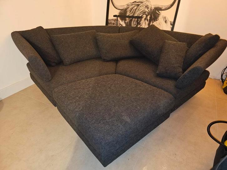 Rolf Benz 222 Hoekbank, Huis en Inrichting, Banken | Bankstellen, Gebruikt, Hoekbank, Vierpersoons of meer, 250 tot 300 cm, 75 tot 100 cm