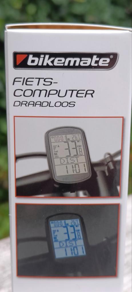 Bikemate draadloze fietscomputer NIEUW!!, Fietsen en Brommers, Fietsaccessoires | Fietscomputers, Nieuw, Ophalen of Verzenden