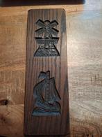 Speculaasplank - Molen & Zeilboot, Antiek en Kunst, Antiek | Wandborden en Tegels, Ophalen of Verzenden