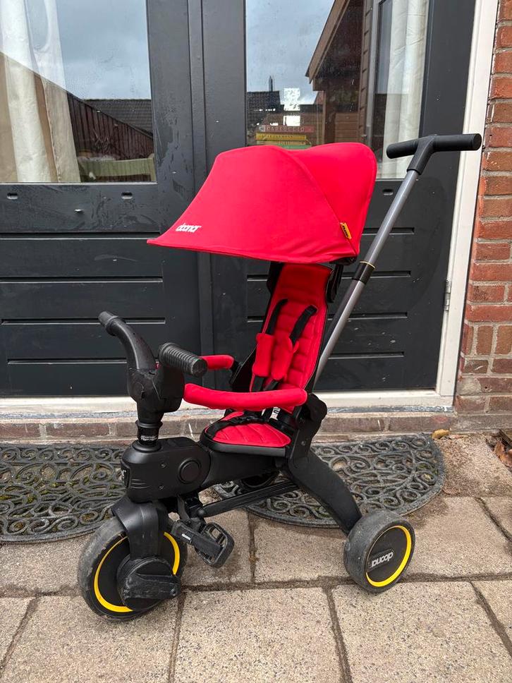 Doona Liki Trike S3 - Flame Red, Kinderen en Baby's, Speelgoed | Buiten | Voertuigen en Loopfietsen, Zo goed als nieuw, Overige typen