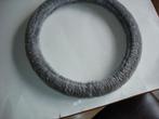 Auto stuurhoes grijze schapenwol maat ca. rond 37 á 38 cm., Ophalen of Verzenden