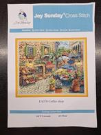 Borduur pakket nieuw: Coffeeshop, Ophalen of Verzenden, Nieuw, Handborduren, Borduurpakket