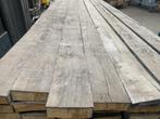 Gedroogde oude eikenhouten balken 4.5x14.0 cm, Doe-het-zelf en Verbouw, Hout en Planken, Gebruikt, Eiken, Balk