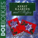 Kerstkaarten met stofjes - Mery Cozijnsen, Hobby en Vrije tijd, Kaarten | Zelf maken, Ophalen of Verzenden, Kerst, Overige typen