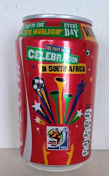 Cola-Cola Blik uit Engeland WK 2010 voetbal South Africa beschikbaar voor biedingen