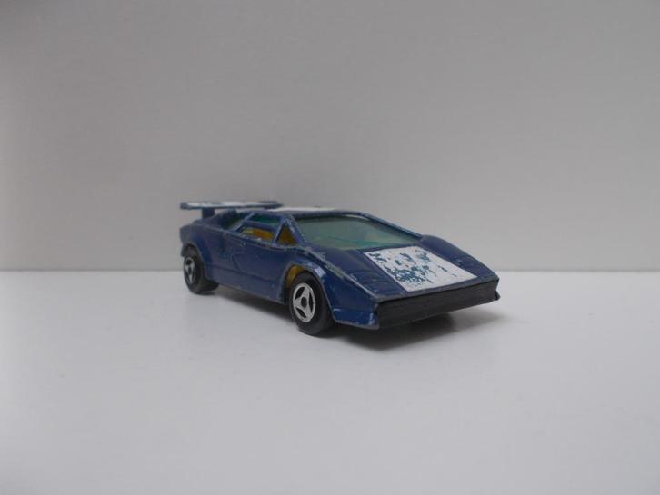 5581 Lamborghini Countach Polistil, Hobby en Vrije tijd, Modelauto's | Overige schalen, Gebruikt, Auto, Ophalen of Verzenden