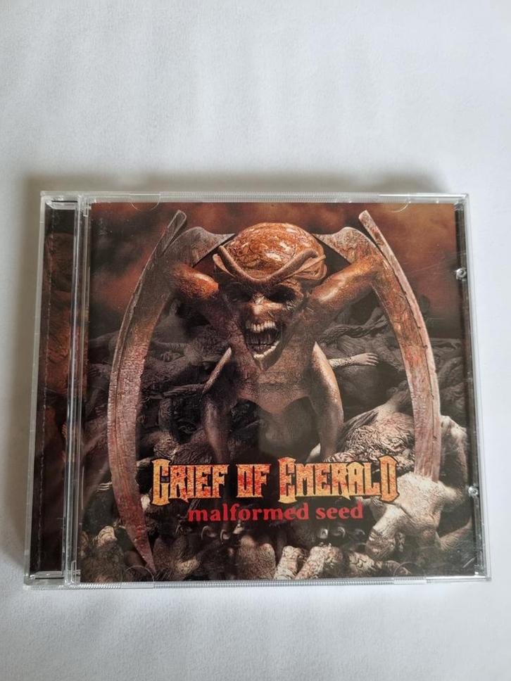 Grief of Emerald - Malformed seed. Cd. 2000, Cd's en Dvd's, Cd's | Hardrock en Metal, Gebruikt, Ophalen of Verzenden