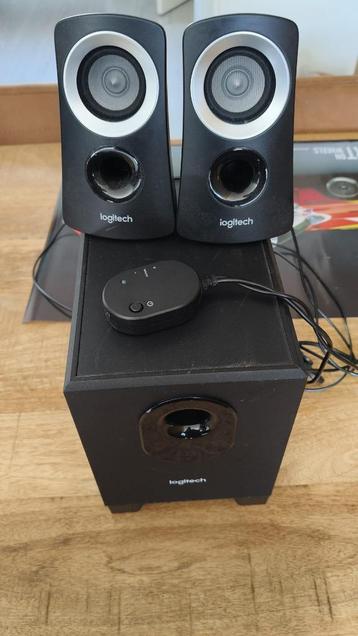 logitech z313 2.1 speakerset beschikbaar voor biedingen