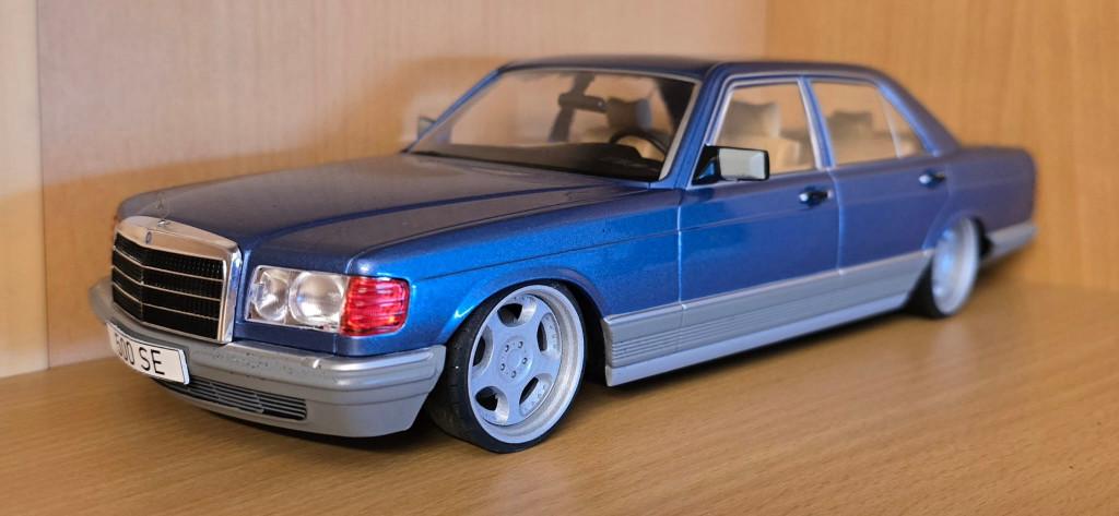 Mercedes Benz W126 S-Klasse 500 SE Verbouwd (47), Ophalen of Verzenden, Nieuw, Auto, Overige merken