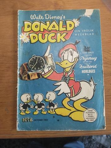 Donald Duck Nummer 1 1952 beschikbaar voor biedingen