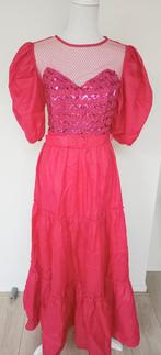 Geweldige vintage, retro maxi jurk maat S, Kleding | Dames, Gelegenheidskleding, Verzenden, Zo goed als nieuw, Galajurk