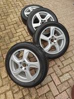 Winterbanden Michelin Alpine 5 225/50/R17 M&S met LM velgen, Auto-onderdelen, Banden en Velgen, Ophalen, Gebruikt, Banden en Velgen