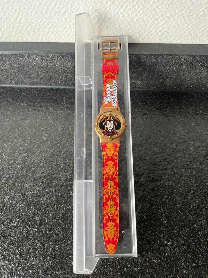 Star Wars Queen Amidala Horloge - 1999, Verzamelen, Star Wars, Zo goed als nieuw, Ophalen of Verzenden