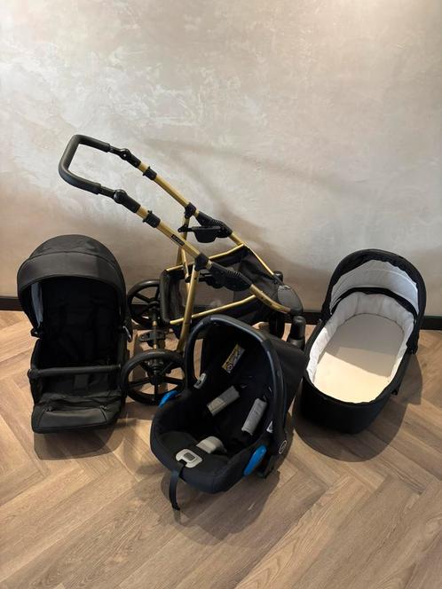 Kinderwagen 3 in 1 maxi cosi, cybex, nuna, zwart, compleet, Kinderen en Baby's, Kinderwagens en Combinaties, Zo goed als nieuw